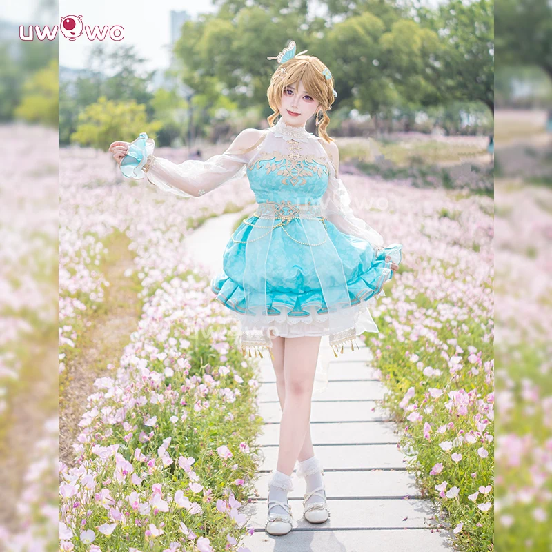 Uwowo Collab Series: Love Live! UR Koizumi Hanayo Healing Innocence Cosplay Costume XS-2XL - Image 2