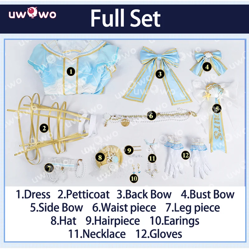 Uwowo Collab Series: Love Live! Watanabe You Luxury Cruise School Idol Festival Cosplay Costume XS-2XL - Image 5