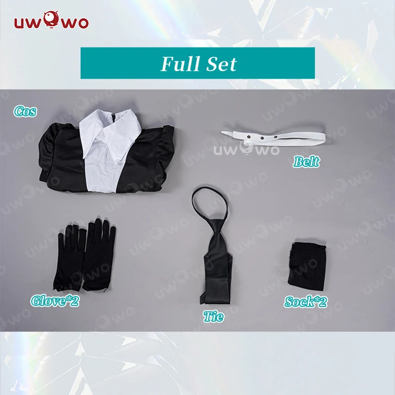 Uwowo Collab Series: Manga Houseki no Kuni/Land of the Lustrous Phosphophyllite/Diamond Cospaly Costume - Image 5