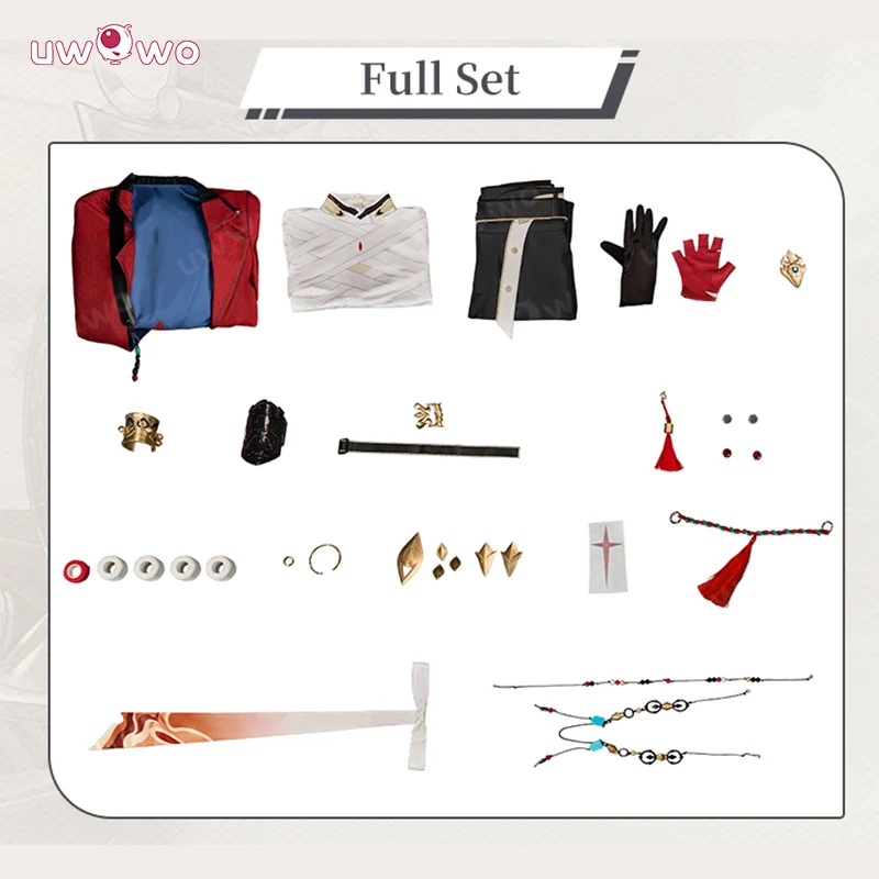 Uwowo Collab Series: Mortenax Blade SP Honkai Star Rail Male Cosplay Costume S-XL - Image 5