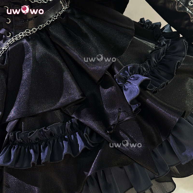 Uwowo Collab Series: Needy Streamer Overload Ame-Chan Devil Cosplay Costume S-2XL - Image 4