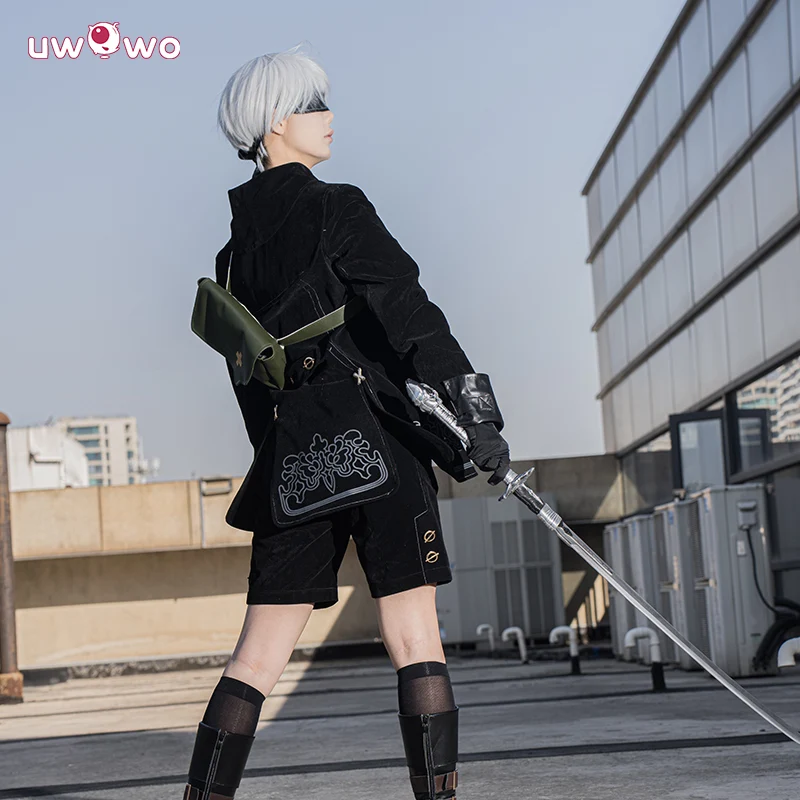 Uwowo Collab Series Nier Automata Cosplay Costume Yorha 9S No.9 Type S Outfit - Image 3