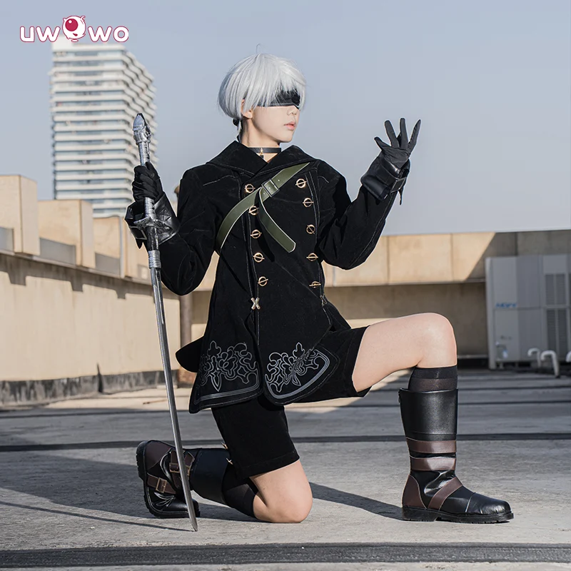Uwowo Collab Series Nier Automata Cosplay Costume Yorha 9S No.9 Type S Outfit - Image 5
