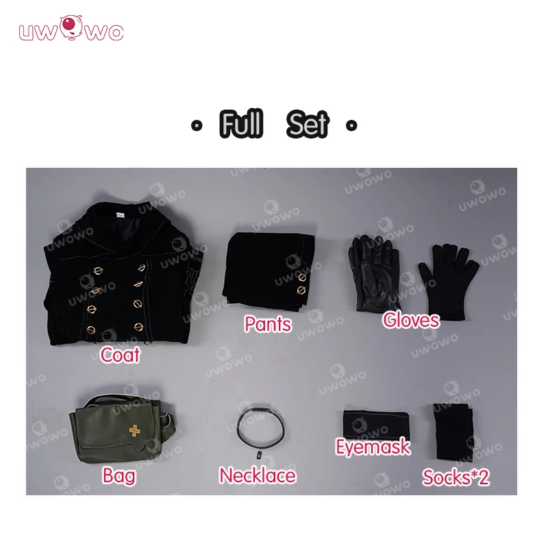 Uwowo Collab Series Nier Automata Cosplay Costume Yorha 9S No.9 Type S Outfit - Image 6