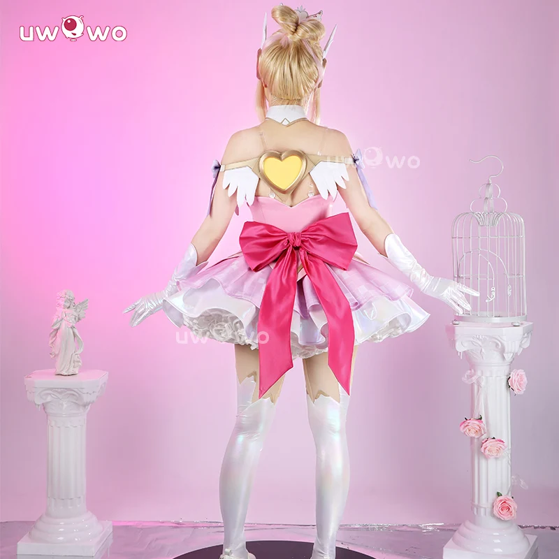 Uwowo Collab Series: Overwatch 2 Juno DokiWatch Magical Girls Cosplay Costume XS-2XL - Image 4