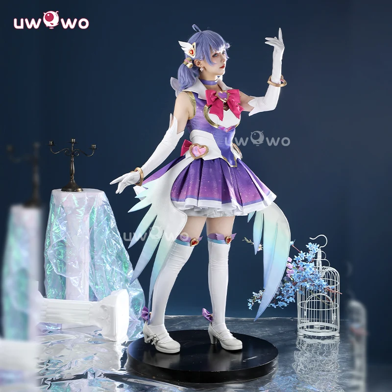 Uwowo Collab Series: Overwatch 2 Kiriko DokiWatch Magical Girls Cosplay Costume XS-2XL - Image 4