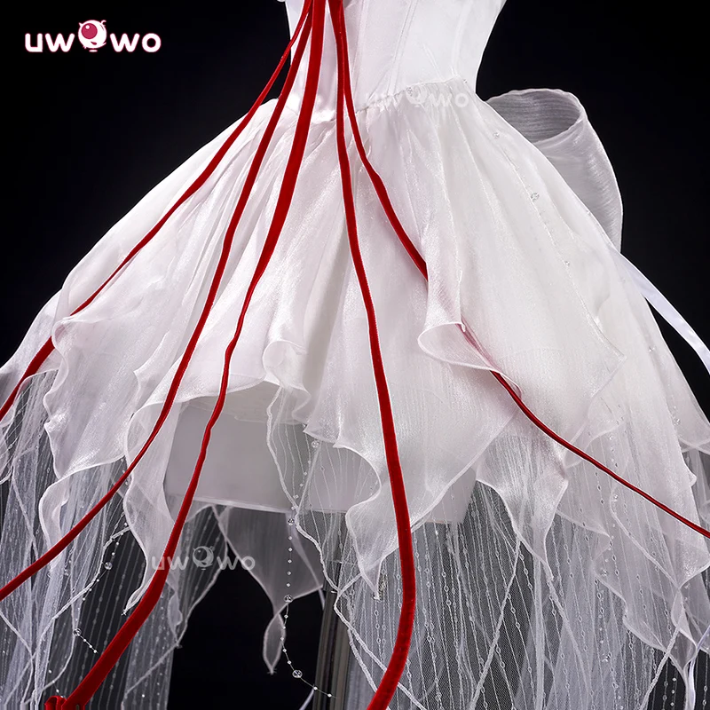 Uwowo Collab Series: Phrolova White Melody Gown Wuthering Waves WuWa Cosplay Costume XS-2XL - Image 2