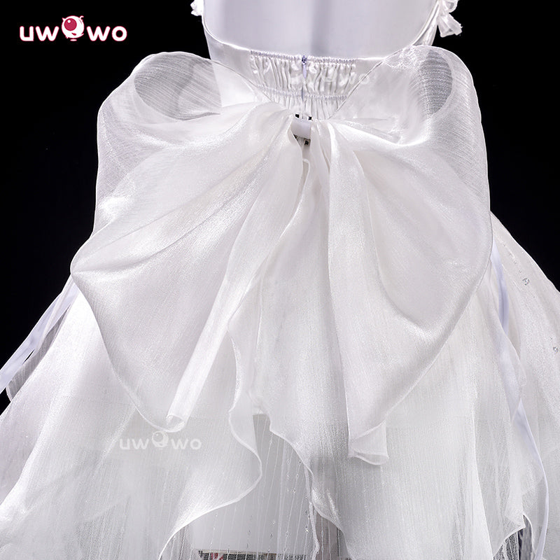 Uwowo Collab Series: Phrolova White Melody Gown Wuthering Waves WuWa Cosplay Costume XS-2XL - Image 4