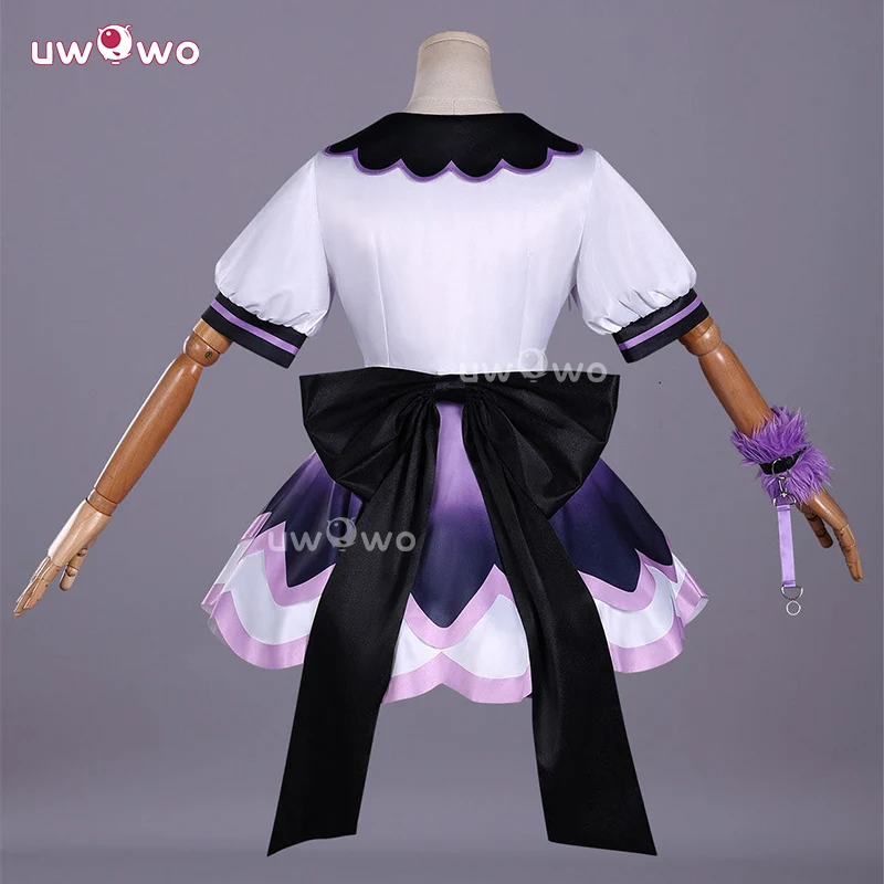 Uwowo Collab Series: Poison Denpa Girl☆Purple Lollipop Anime Needy Girl Overdose Cosplay Costume XS-3XL - Image 3
