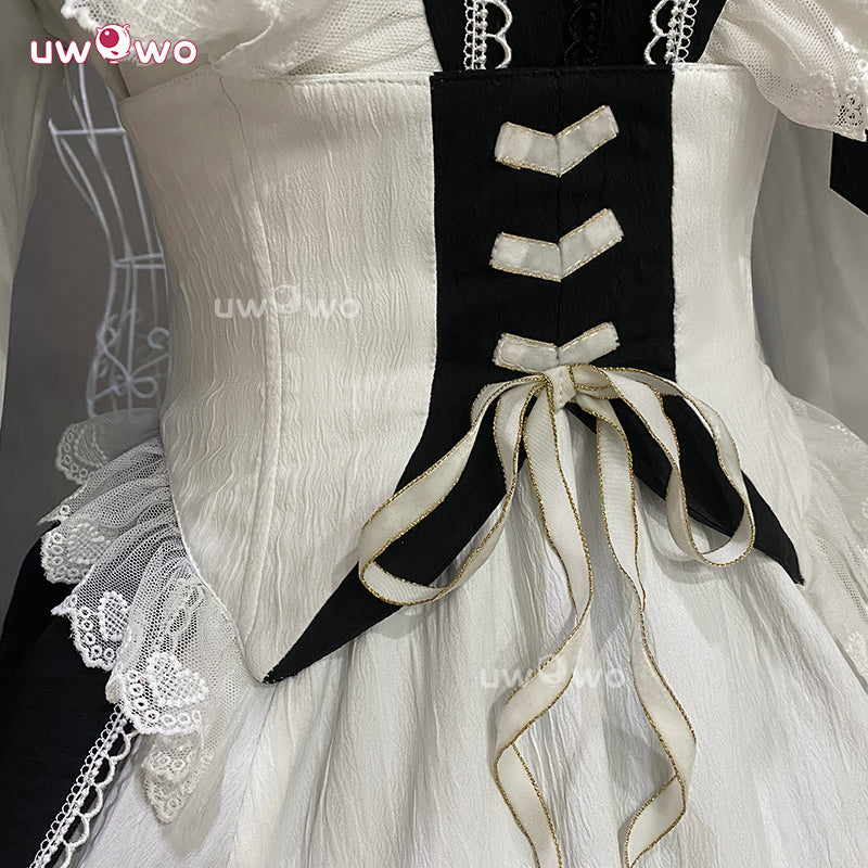 Uwowo Collab Series: Project Sekaii Asahina Mafuyu Mizuu5 Maid Cosplay Costume - Image 4