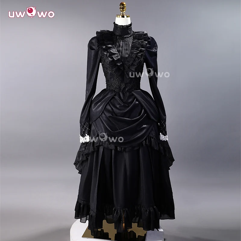 Uwowo Collab Series: Revenant Darkness Doll Skin Elden Ring Nightreign Game Cosplay Costume S-2XL
