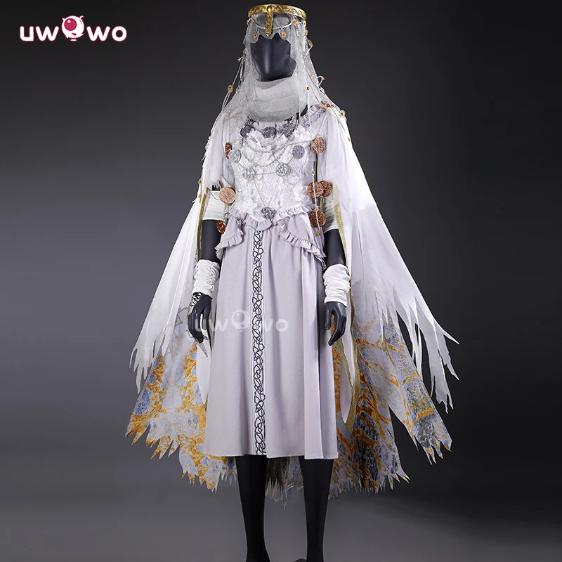 Uwowo Collab Series: Revenant Dawn Skin Elden Ring Nightreign Game Cosplay Costume S-3XL