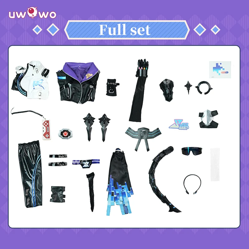Uwowo Collab Series: Sparxie Game Honkai Star Rail LV999 Silver Wolf SP Cosplay Costume XS-2XL - Image 5