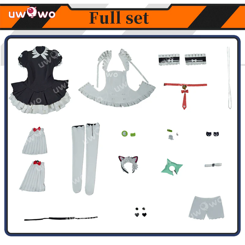 Uwowo Collab Series: Sunna Afternoon Tea Break Zenless Zone Zero/ZZZ Cosplay Costume S-XL - Image 5