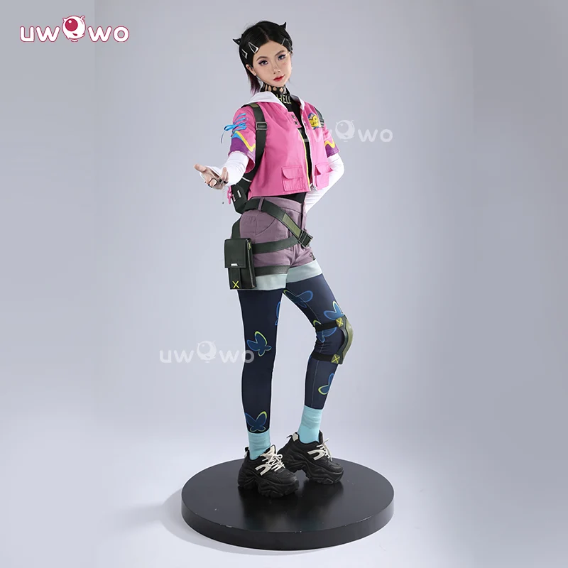 Uwowo Collab Series:Game Valorant Clove Cosplay Costume - Image 3