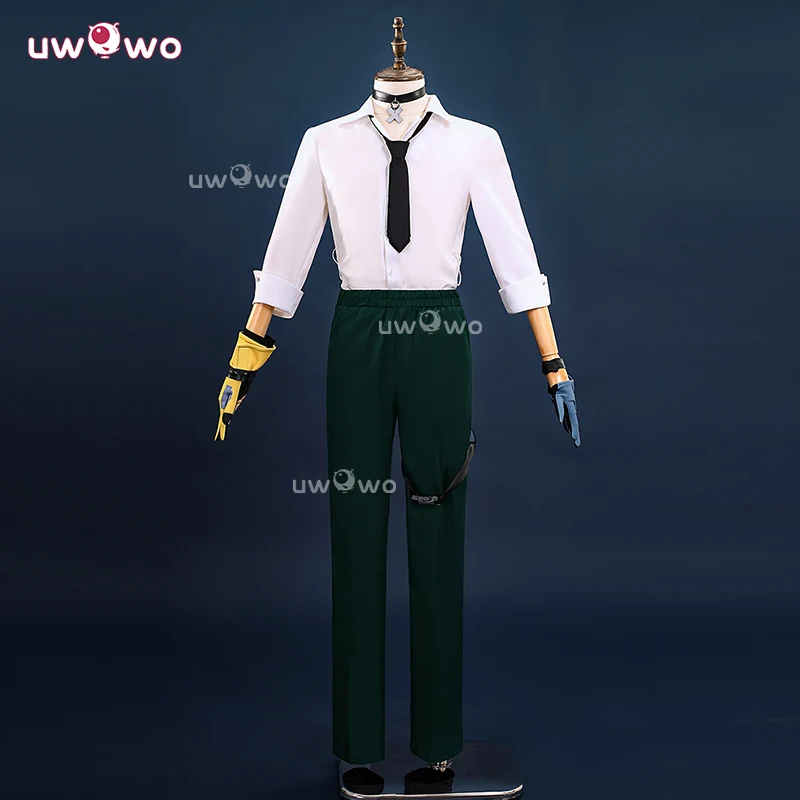 Uwowo Collab Series:Zenless Zone Zero/ZZZ Asaba Harumasa Cosplay Costume - Image 3