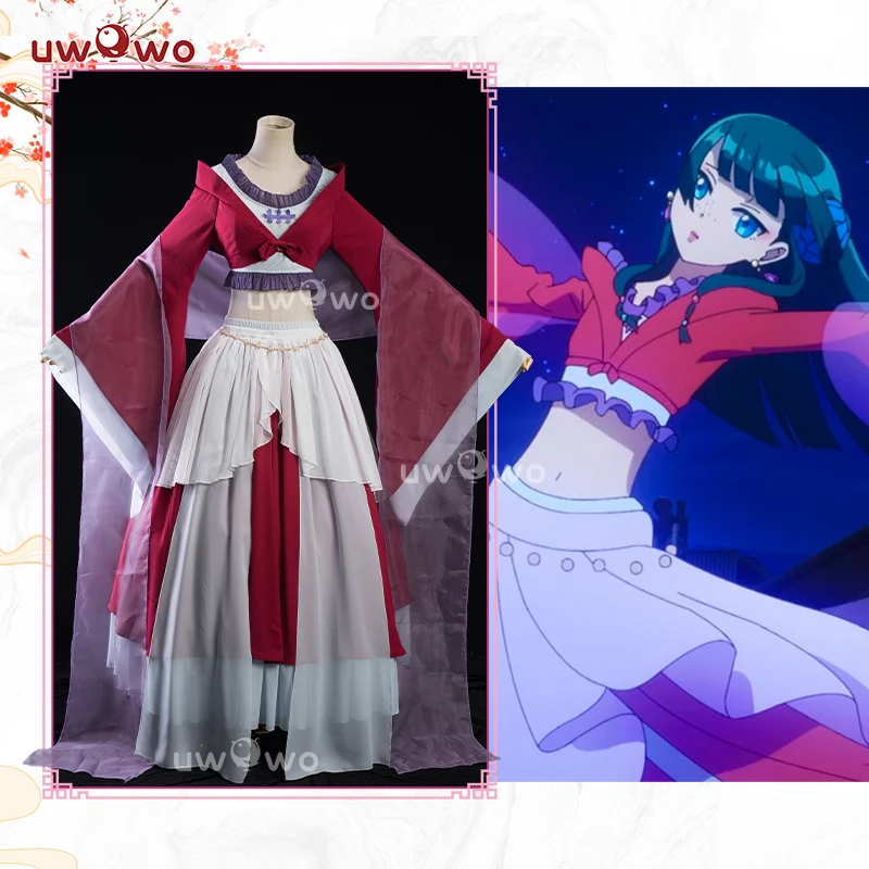 S-3XL INSTOCK-Uwowo Anime The Apothecary Diaries Maomao Dance Dress Cosplay Costume - Image 2