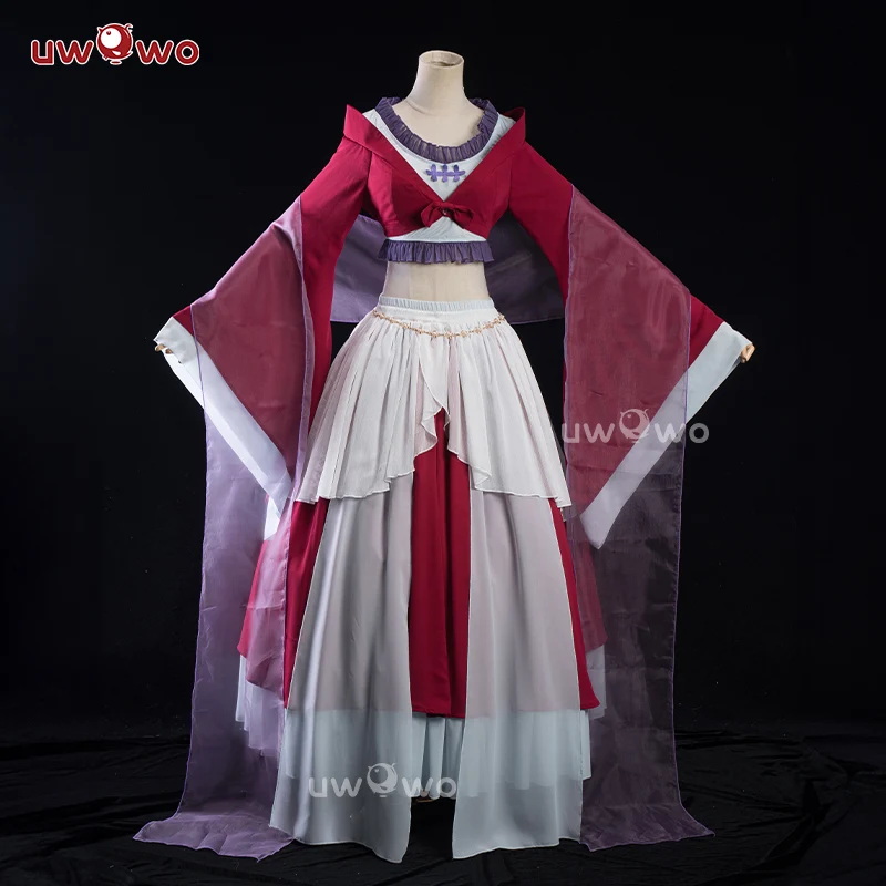 S-3XL INSTOCK-Uwowo Anime The Apothecary Diaries Maomao Dance Dress Cosplay Costume - Image 4