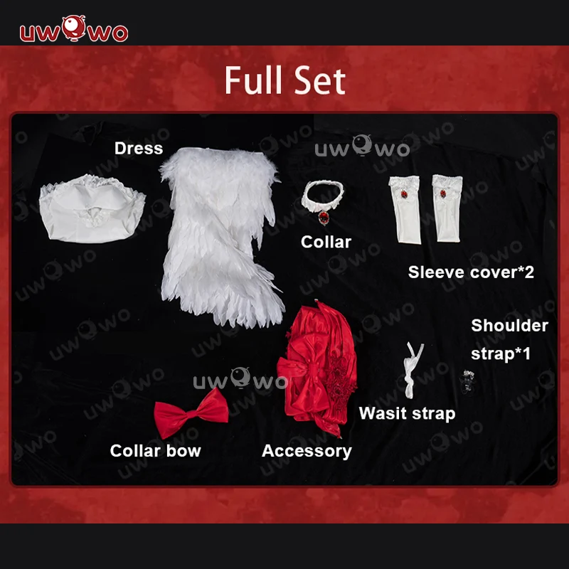 Uwowo Amime Delicious in Dungeon Falin Gown Figure ver. Cosplay Costume S-3XL - Image 5
