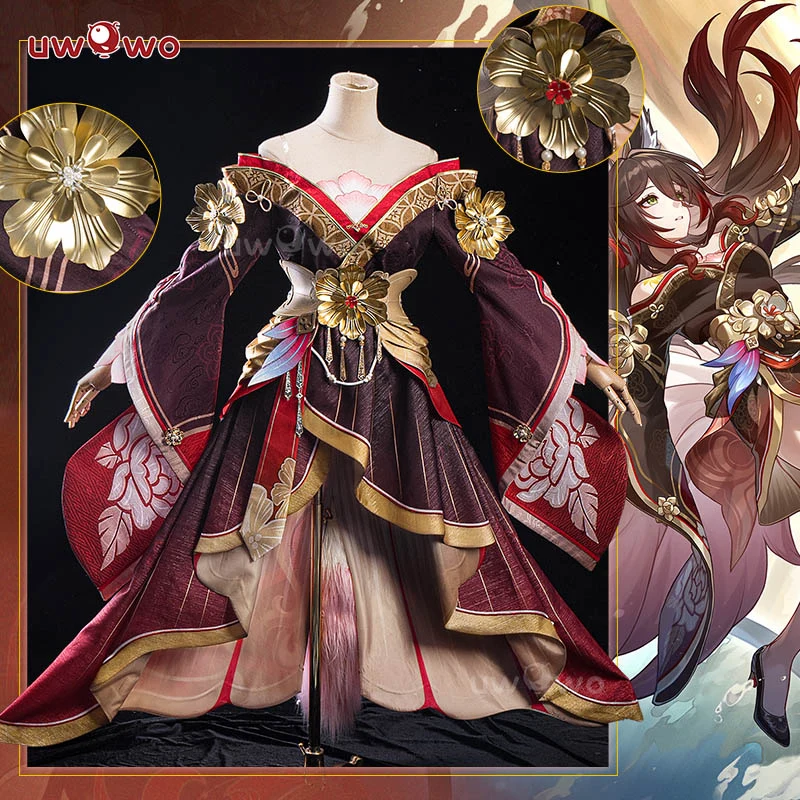 [Last Batch] INSTOCK-Uwowo Honkai Star Rail Nihility Fugue SP Tingyun Cosplay Costume - Image 5