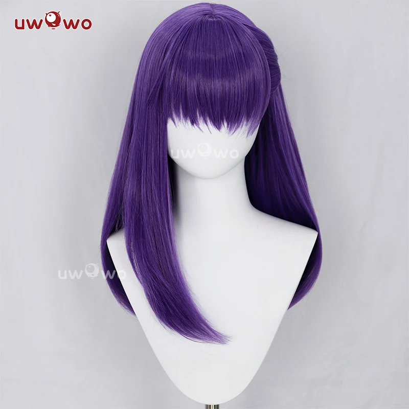 Uwowo Fate/Stay Night HF III. spring song Sakura Matou Dress Cosplay Wig Long Purple Hair - Image 2