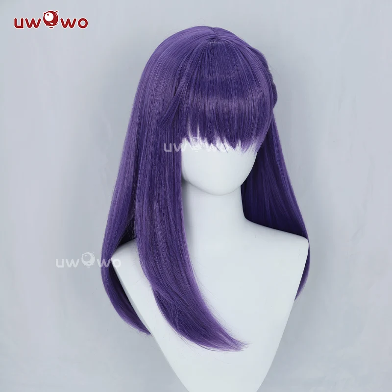 Uwowo Fate/Stay Night HF III. spring song Sakura Matou Dress Cosplay Wig Long Purple Hair - Image 3