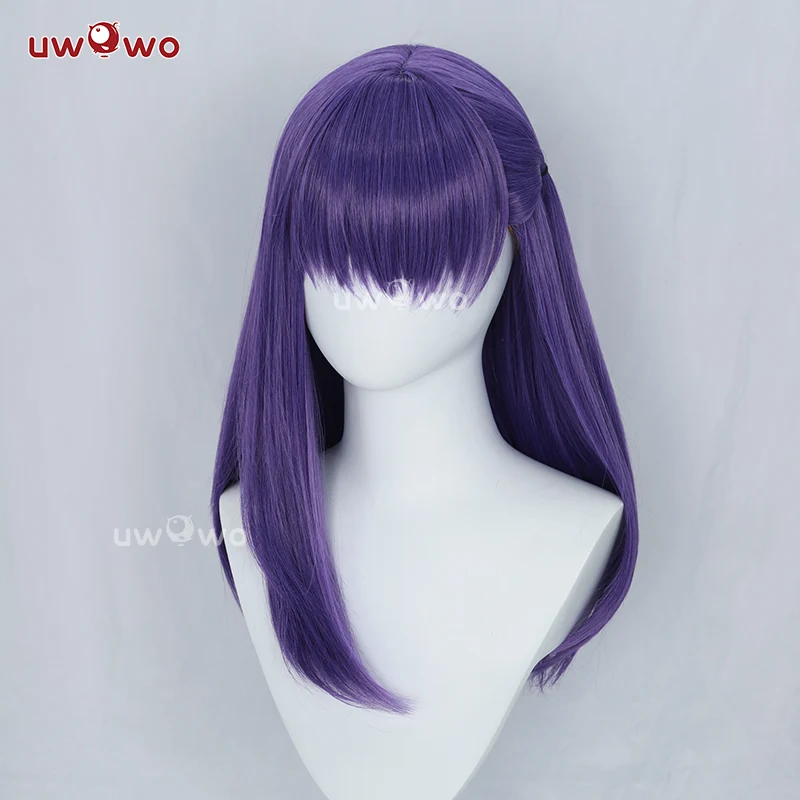 Uwowo Fate/Stay Night HF III. spring song Sakura Matou Dress Cosplay Wig Long Purple Hair - Image 4
