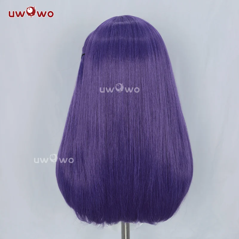 Uwowo Fate/Stay Night HF III. spring song Sakura Matou Dress Cosplay Wig Long Purple Hair - Image 5