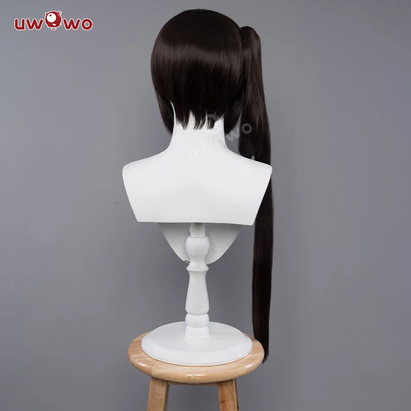 【Pre-sale】Uwowo Game Azur Lane Chenhai Black Chinese Dress Sexy Cosplay Wig - Image 3