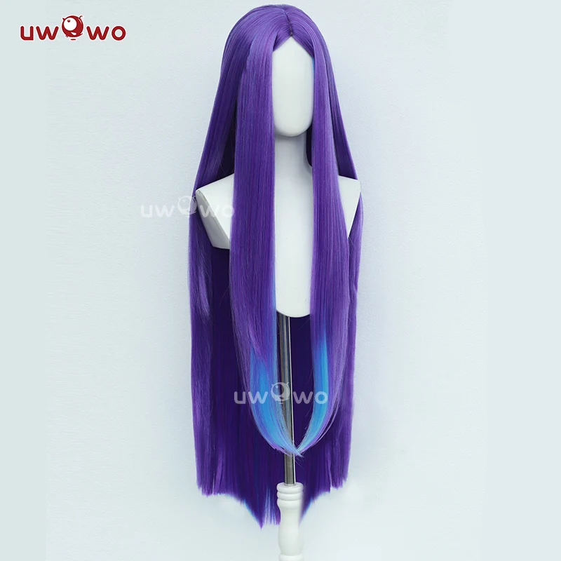 Uwowo Game Blossom Purple Cosplay Wig Ling Purple Hair - Image 2