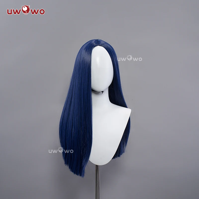 Uwowo Game Cosplay Wig Long Purple And Blue Hair