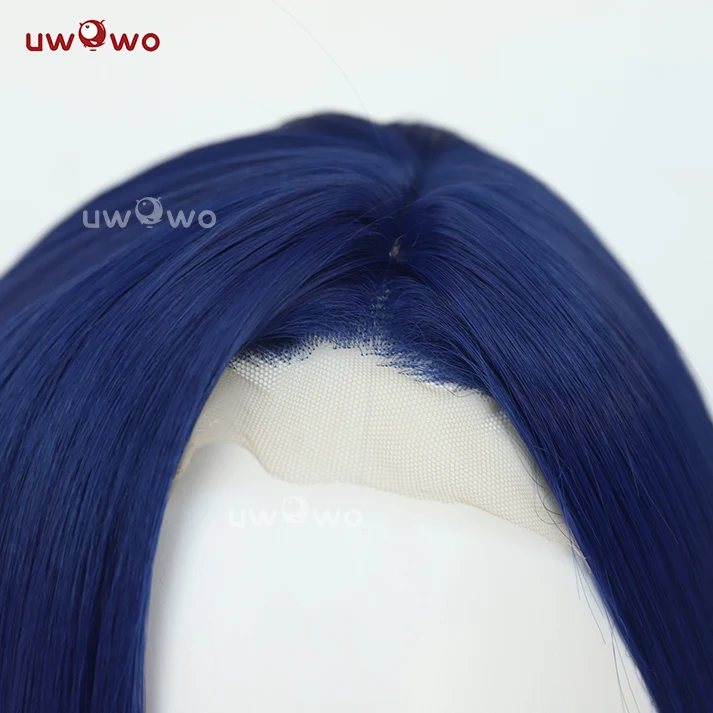 Uwowo Game Cosplay Wig Long Purple And Blue Hair - Image 6