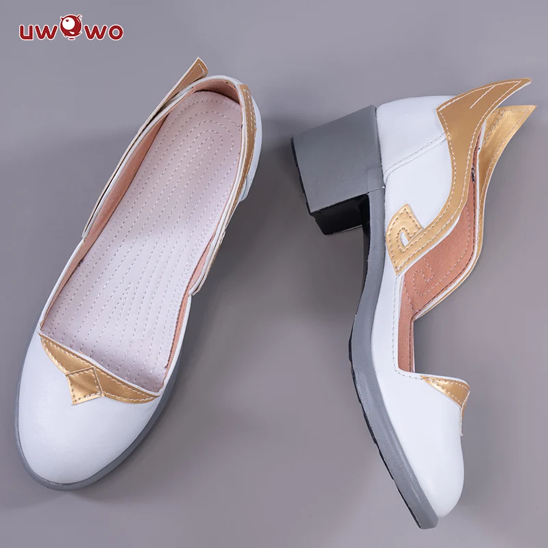 Uwowo Game Genshin Impact Cosplay Ganyu Plenilune Gaze Cosplay Shoes - Image 3