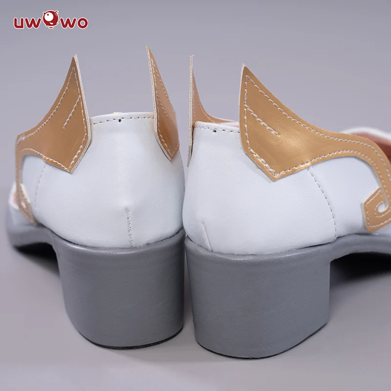 Uwowo Game Genshin Impact Cosplay Ganyu Plenilune Gaze Cosplay Shoes - Image 4