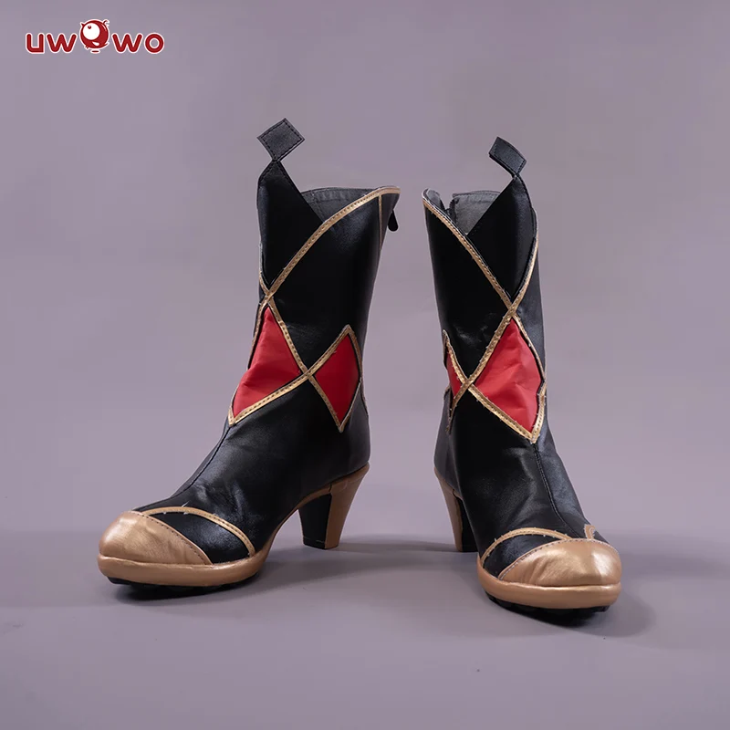 Uwowo Game Genshin Impact Cosplay Rosaria Thorny Benevolence Cosplay Shoes - Image 3