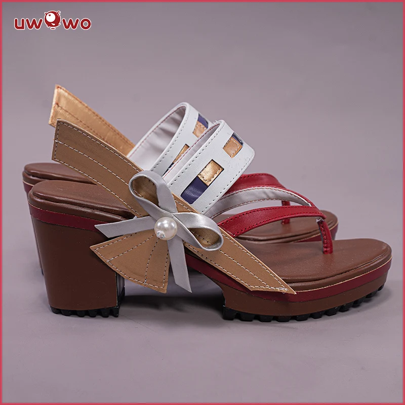 Uwowo Game Genshin Impact Inazuma Yae Miko Cosplay Shoes - Image 4