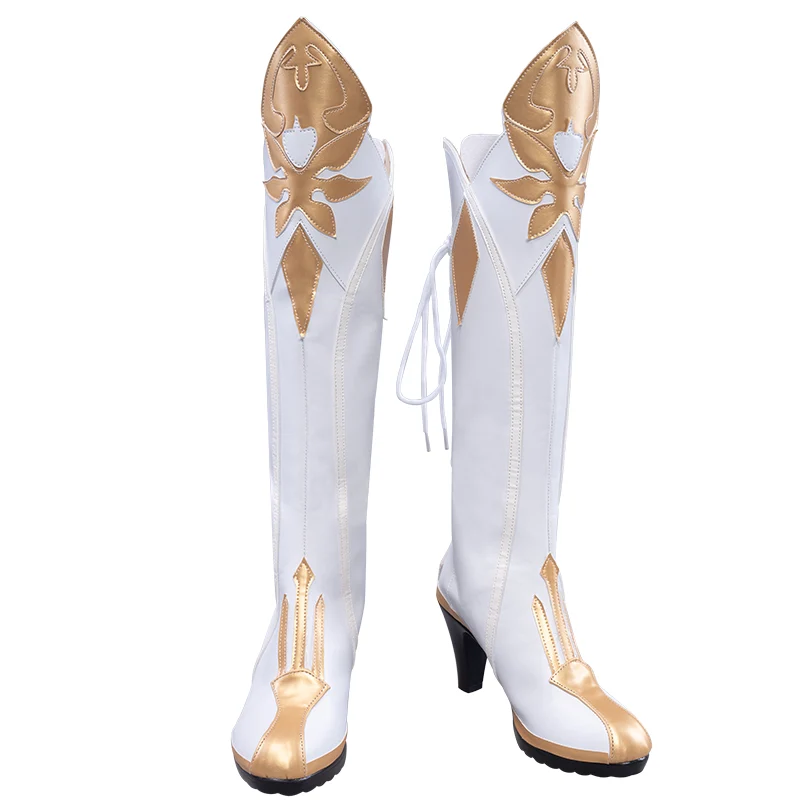 Uwowo Game Genshin Impact Jean The rigorous Dandelion Knight Cosplay Shoes - Image 5