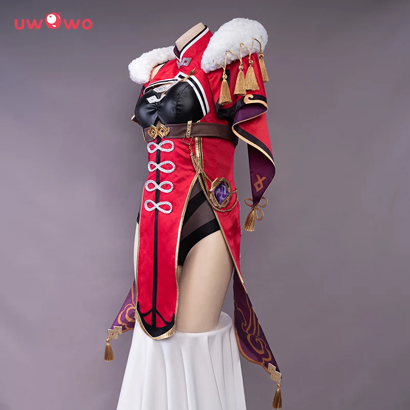 【Special Discount】Uwowo Game Genshin Impact Liyue Beidou Uncrowned Lord of the Ocean Cosplay Costume - Image 3