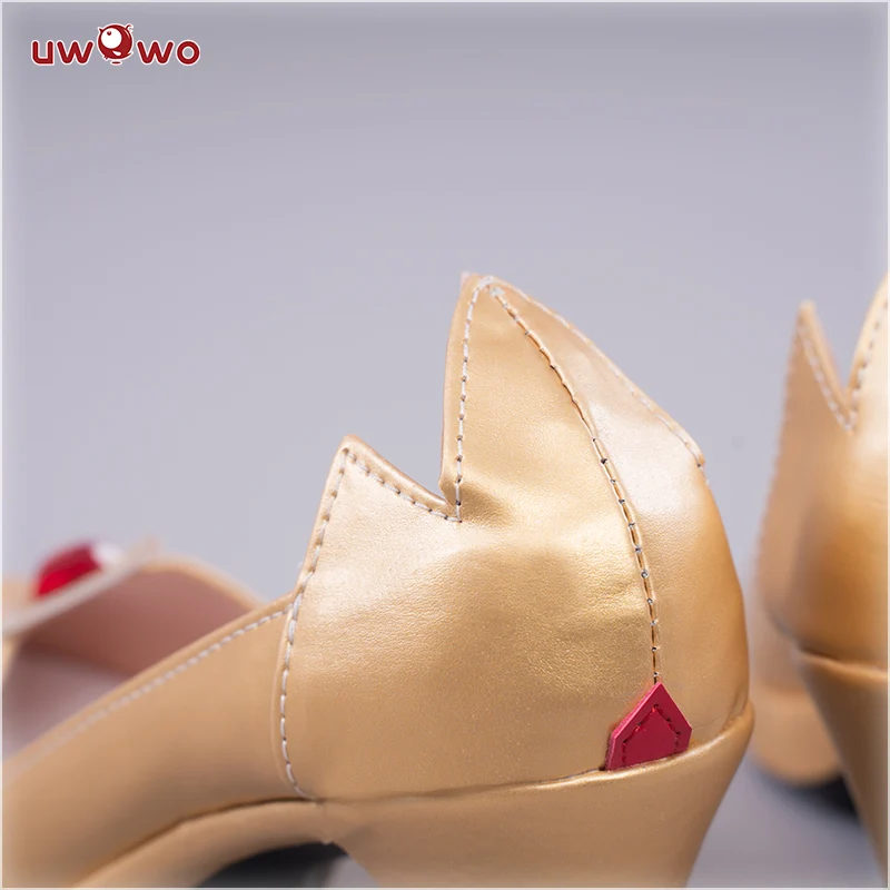 Uwowo Game Genshin Impact Mona Megistus Cosplay Astral Reflection Cosplay Shoes - Image 4