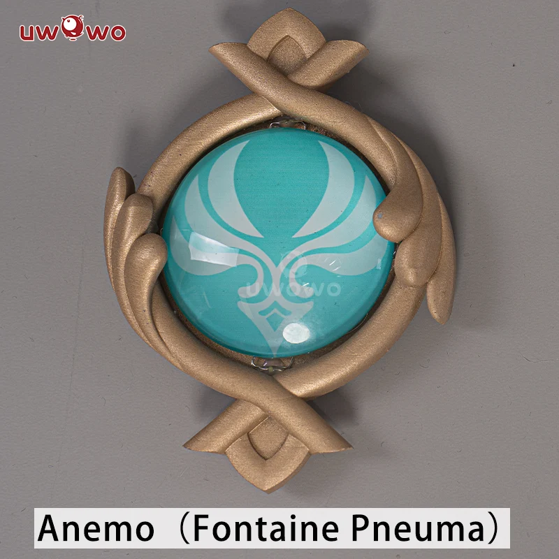 Uwowo Game Genshin Impact Visions Mondstadt/Liyue/Inazuma/Sumeru "Eye of God" Led Cosplay Props - Image 10