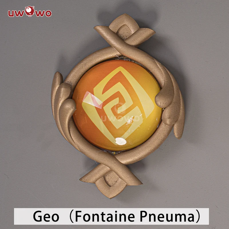 Uwowo Game Genshin Impact Visions Mondstadt/Liyue/Inazuma/Sumeru "Eye of God" Led Cosplay Props - Image 14