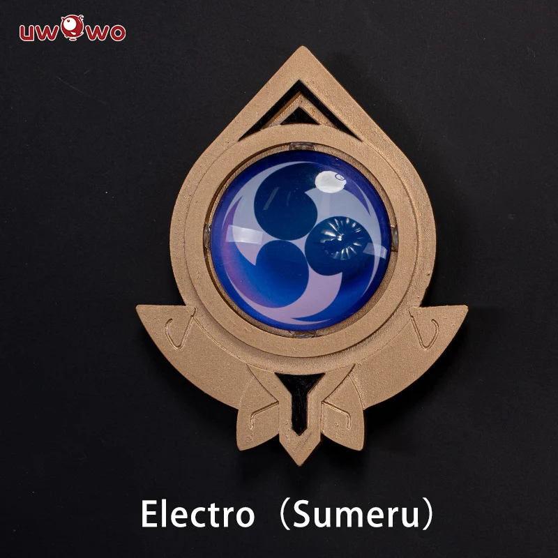 Uwowo Game Genshin Impact Visions Mondstadt/Liyue/Inazuma/Sumeru "Eye of God" Led Cosplay Props - Image 19