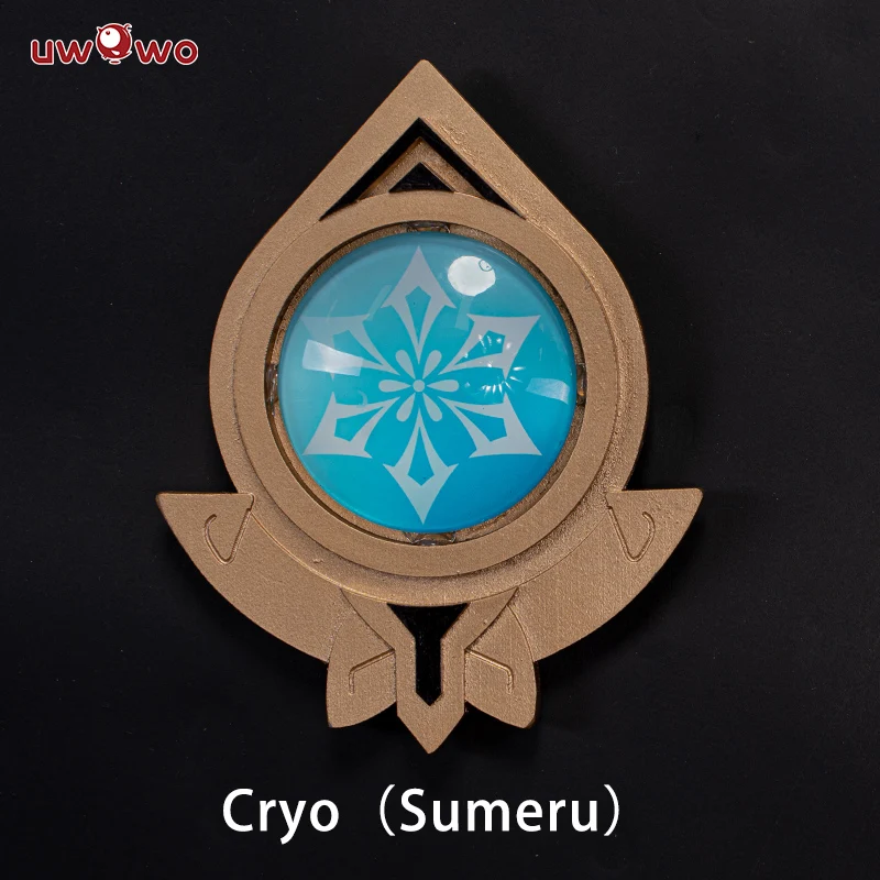 Uwowo Game Genshin Impact Visions Mondstadt/Liyue/Inazuma/Sumeru "Eye of God" Led Cosplay Props - Image 21