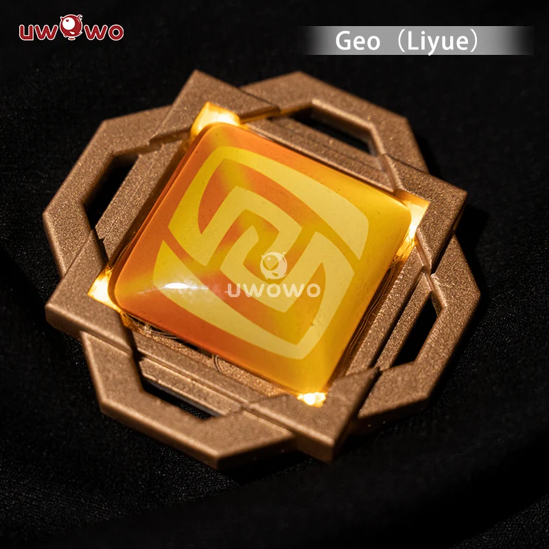 Uwowo Game Genshin Impact Visions Mondstadt/Liyue/Inazuma/Sumeru "Eye of God" Led Cosplay Props - Image 35