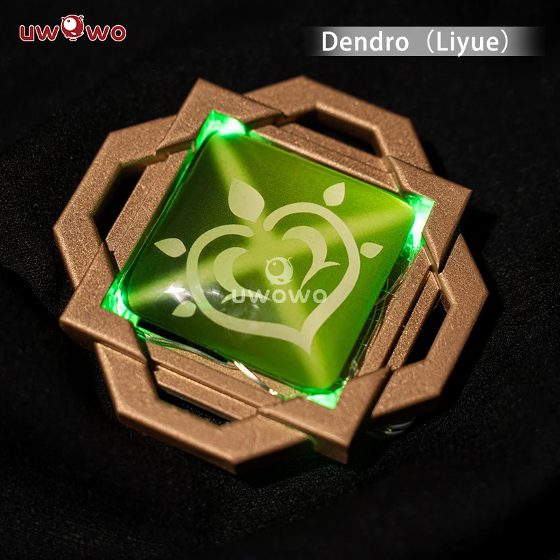 Uwowo Game Genshin Impact Visions Mondstadt/Liyue/Inazuma/Sumeru "Eye of God" Led Cosplay Props - Image 36