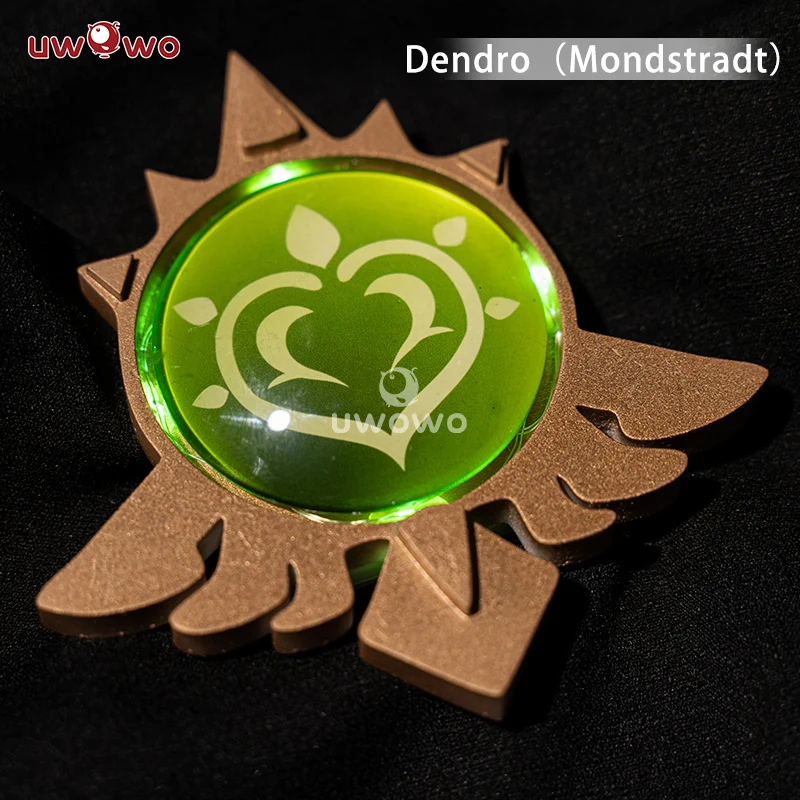 Uwowo Game Genshin Impact Visions Mondstadt/Liyue/Inazuma/Sumeru "Eye of God" Led Cosplay Props - Image 39
