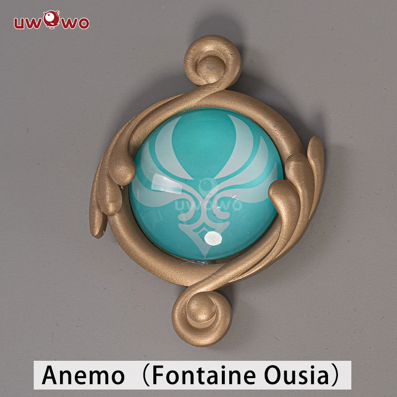 Uwowo Game Genshin Impact Visions Mondstadt/Liyue/Inazuma/Sumeru "Eye of God" Led Cosplay Props - Image 9