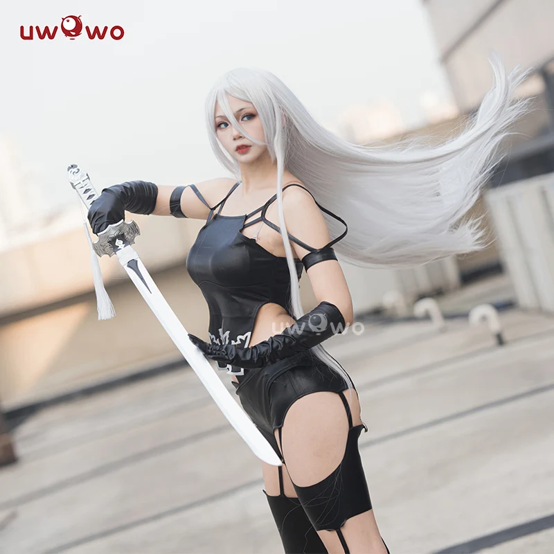 Uwowo Game NieR:Automata Cosplay A2 Cosplay YoRHa Type A No.2 Cosplay Costume - Image 3