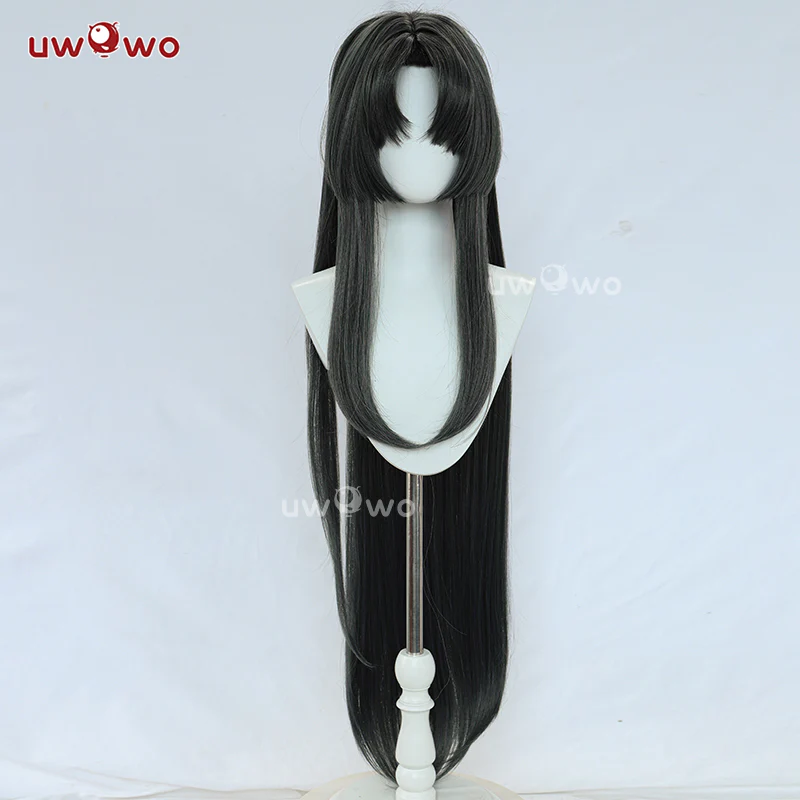 Uwowo Game NTE Neverness to Everness Hotori Cosplay Long Black Hair