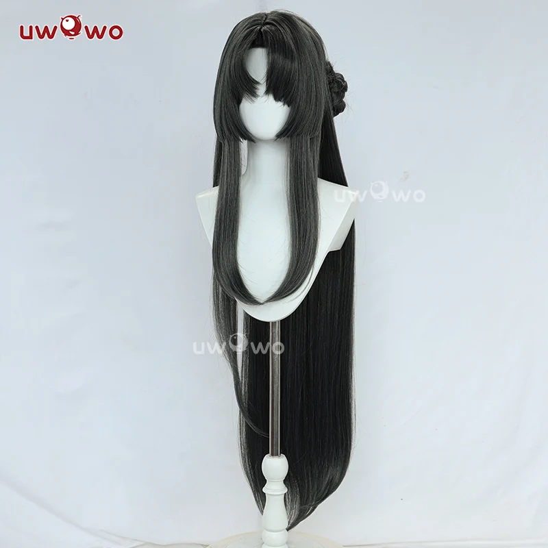 Uwowo Game NTE Neverness to Everness Hotori Cosplay Long Black Hair - Image 2